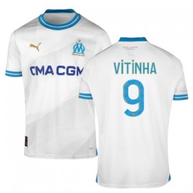 Camisolas Olympique de Marseille VITINHA 9 1º Equipamento Principal 2023-24 Manga Curta